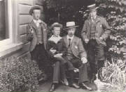 Ronald, Doric, John Alexander and Colvin Algie