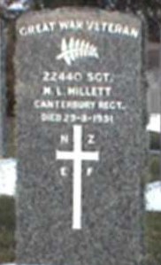 Headstone, Mount Wesley Soldiers' Cemetery, Dargav